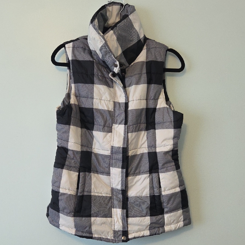 Buffalo Plaid Puffer Vest